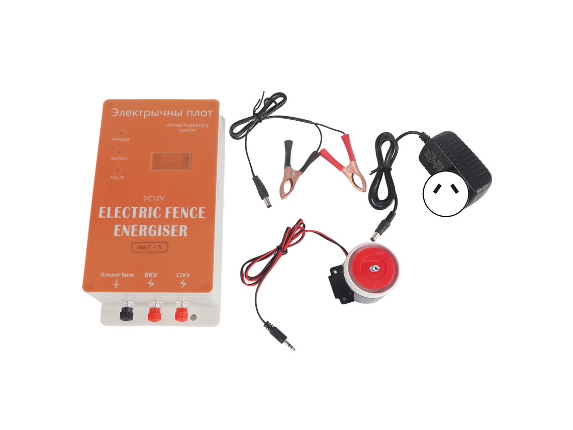 Controlador De Cerca Elétrica Com Alarme De Pulso E Alto Voltagem
