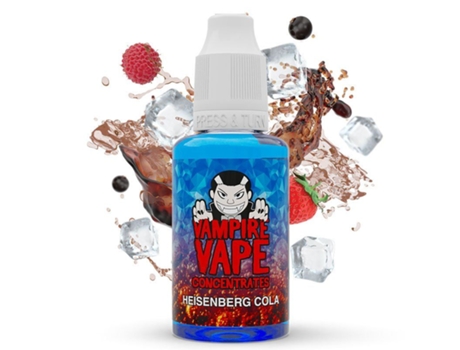 Heisenberg Cola Aroma 30Ml VAMPIRE VAPE (produto sem nicotina)