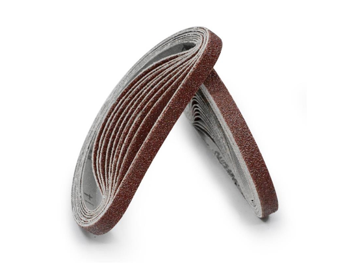 Lixa de grão 600, 10 x 330 mm, 10 peças para limpeza e polimento