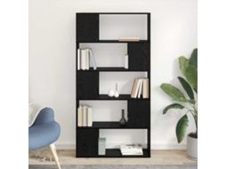 Vidaxl Conjunto De Móvel De Tv 80 X 24 X 156 Cm Preto