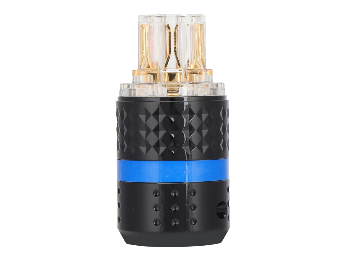 Conector De Energia (transparente, Prateado Com Ouro 24k)