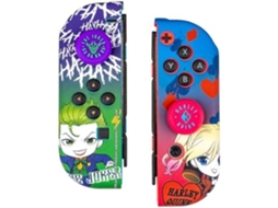Frtec Combo Pack Switch Joker e Harley Quinn, Compatível com Switch e Oled, Punho Protetor, Personalização, Fácil de BRILVIBERA