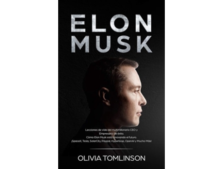 Livro Elon Musk de Olivia Tomlinson (Espanhol - Capa Dura)