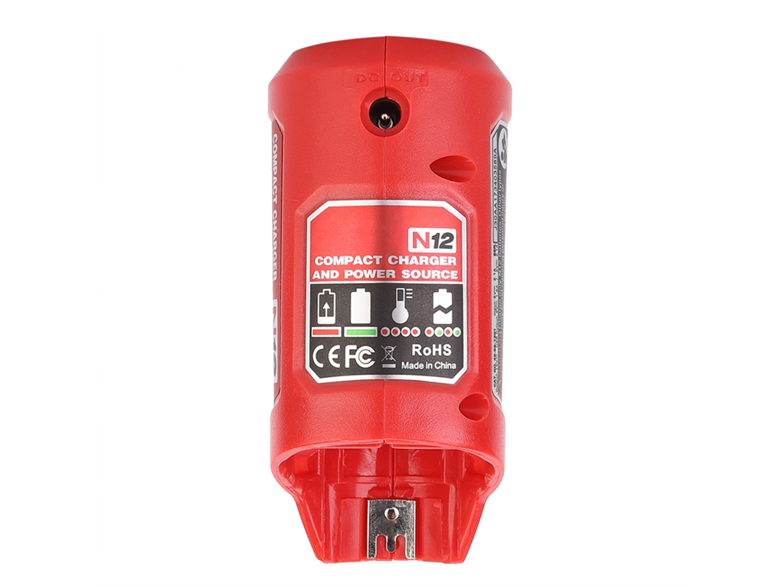 Laxiscreed Base De Carregamento Portátil Para Milwaukee M12, Ideal Para Ambientes De Armazém No Exterior