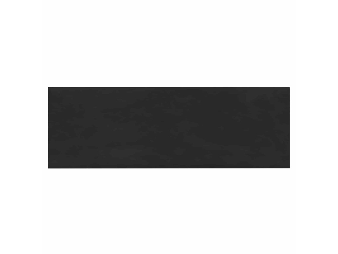 Cabeceira | Painel De Cama De Parede 12 Pcs Preto 90 X 30 Cm Veludo