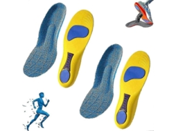 Insoletas Ortopédicas Norelie com Suporte Arco para Alivio de Fasceíte Plantar e Conforto nos Sapatos
