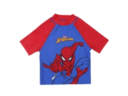 Rashguard Manga Curta Spiderman Vermelho Azul 24 Monthscerda Group