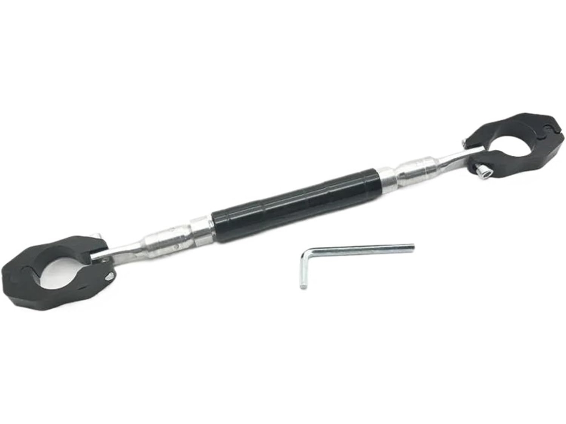 Adaptador Elevador de Guidão Estilo Motocicleta Suporte Ajustável com Barra Abraçadeiras Haste Pode Ter