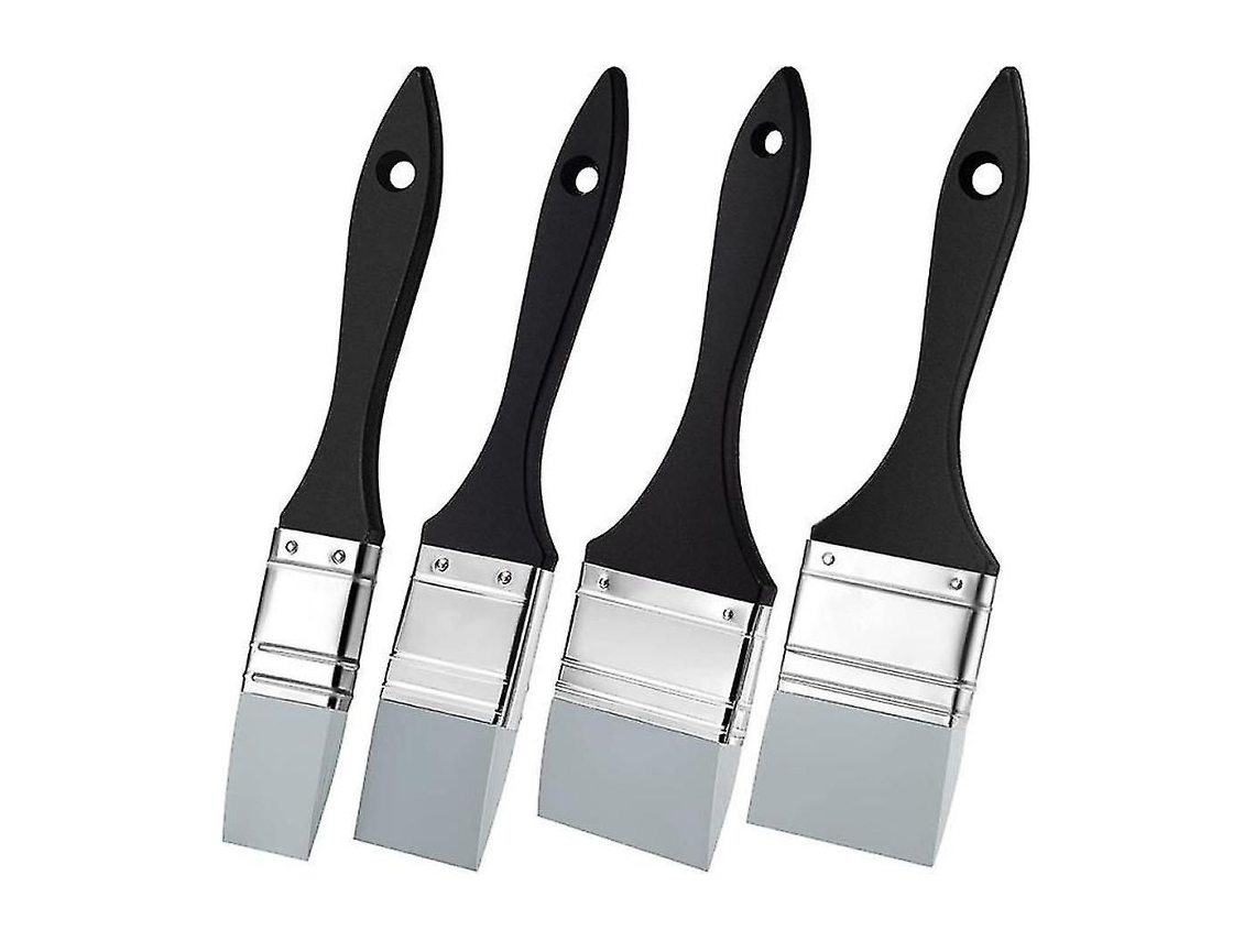 4 Pincéis De Silicone, Conjunto De Pincéis De Silicone De 1, 1,5, 2 E 2,5 Polegadas