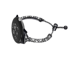 Pulseira De Relógio, Pulseira De Cobre Para Google Pixel Watch, Pulseira De Metal Com Decoração De Strass Brilhante Olysi Shop