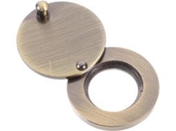 Tampa De Metal 16 Mm Para Olho Mágico Porta, Proteção