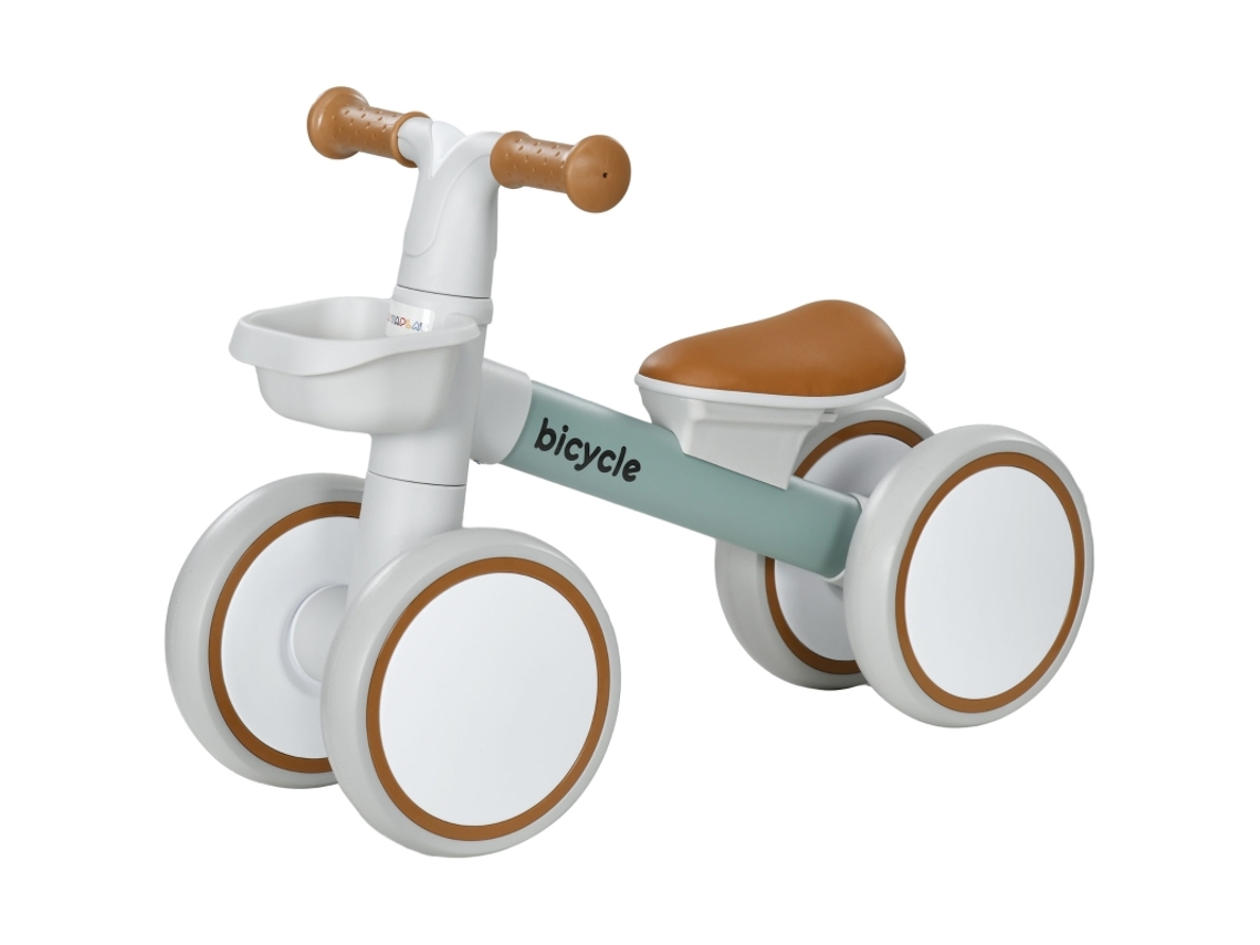 Bicicleta Equilíbrio Assento Ajustável 1 3 Anos 20kg Verde