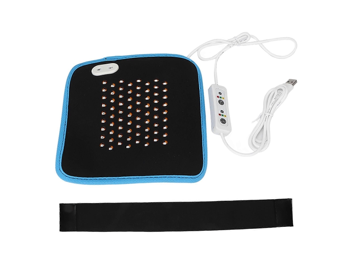 Cinto de Terapia com Luz Infravermelha Três Faixas Onda para Alívio da Dor. Vermelha Led. GOKOCO