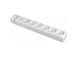 Régua De Tomadas Solera 8006pil 6 Tomadas 16 A Interruptor Integrado Olysi Shop