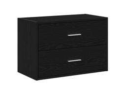 Cabinet, Cabinets Vidaxl Preto Madeira Processada (n/a)