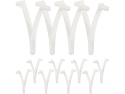 Conjunto de 12 Presilhas em V para Reposição de Skimmer e Limpeza VAYOTOY