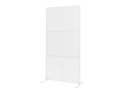 Divisória Para Interior Kekan Aço 200x100x50 Cm Branco Casa.pro