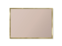 Magnetic Wall Board Warm Stone For The Office Espelharte (70x50 Cm)