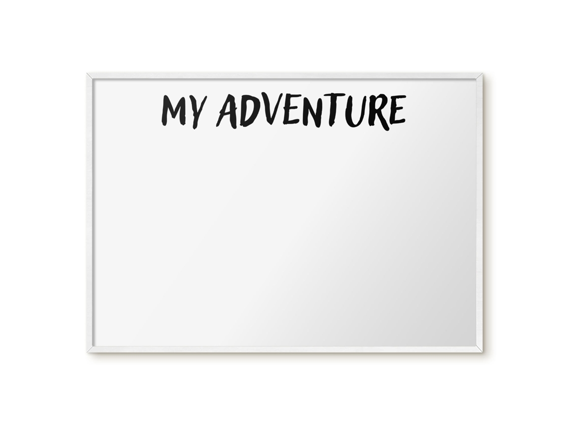 Magnetic Board For Wall My Adventure For The Bedroom Espelharte (100x70 Cm)