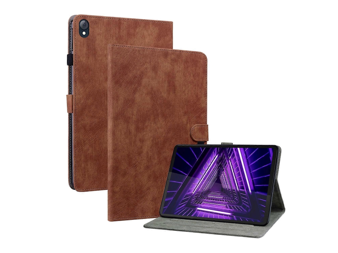 Capa De Pu Com Estampa De Tigre Para Tablet Lenovo K10