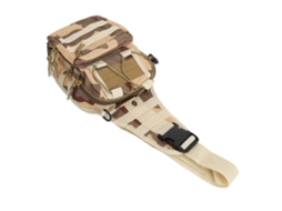 Mochila Transversal Camuflagem para Ciclismo Trekking Viagem