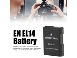 Bateria Mali En El14 de íon de lítio 1480mah Nikon