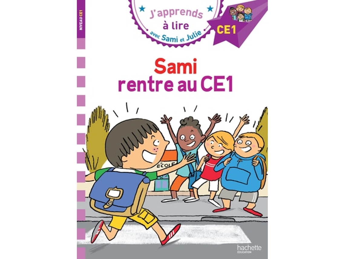 Livro Apprends A Lire Avec Sami Et Julie - Niveau Ce1 - Sami Rentre Au Ce1 De Emmanuelle Massonaud (inglês)