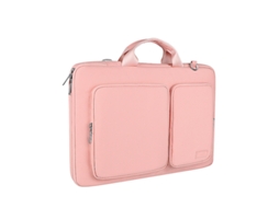 Bolsa Para Portátil Czhhmart Com Proteção Anti Impacto, Compatível Com Notebooks Até 17 Polegadas Rosa
