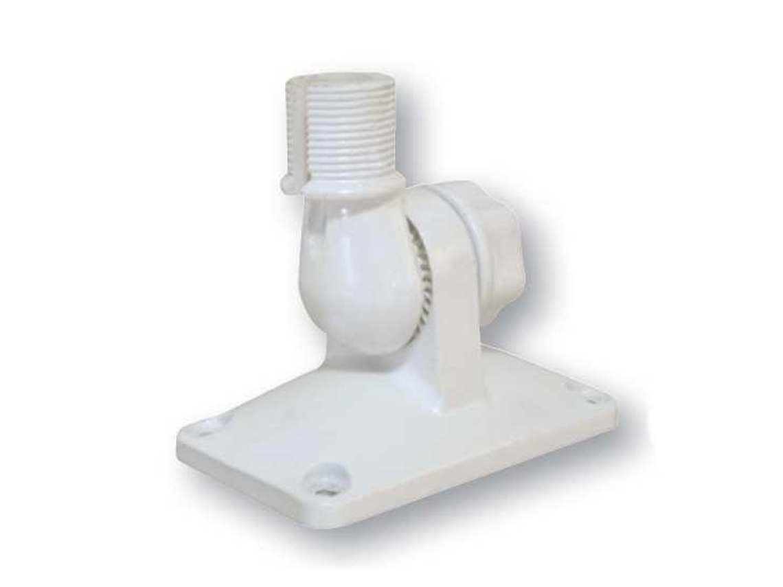 4 Way Antenna Ratchet Mount Branco Single Knoblalizas