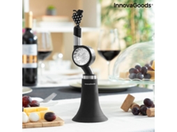 Acessórios De Vinho INNOVAGOODS Aerador De Vinho Com Moinho E Suporte De Vinho