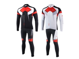 Conjunto de Roupa Business de Ciclismo Verão Outono para Homem com Jersey Manga Longa e Calças Respirável Quick dry