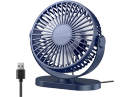 Ventilador Usb Mesa Mini Portátil 283 G para Uso Doméstico e Externo