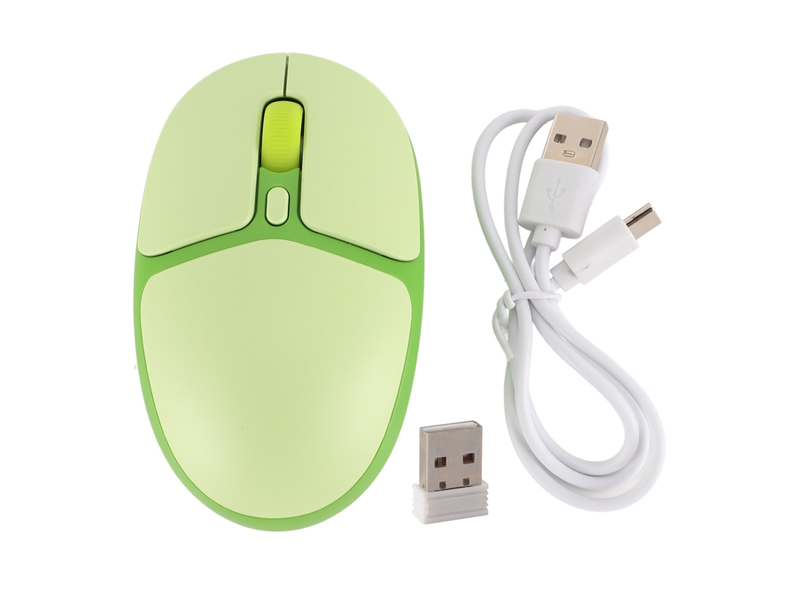 Aetheria rato Sem Fio 2.4g Usb Silencioso 3 Níveis Dpi para Notebook Desktop Office Gaming