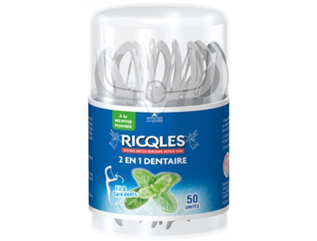 Fio Dental Fio Dental e Palito 50 Unidades RICQLÈS