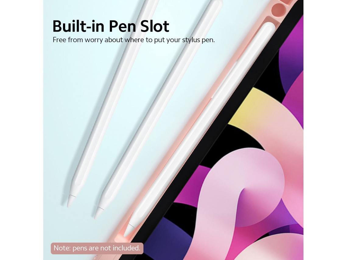 Capa Com Teclado Bt Desmontável + Mouse, Slot Para Caneta, Dissipação De Calor Para Ipad Air4 10.9/pro11