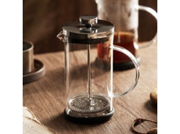 Cafeteira E Bule De Chá, Bule De Vidro E Aço Inoxidável Para Café Feito À Mão, Xícara De Chá Com Filtro, Bule De Filtro Prensa Brilvibera