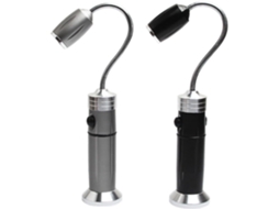 Lanterna Led Flexível Para Manutenção De Churrasqueiras, Magnética, Com Base Alta Ou Sem Base Magnética.
