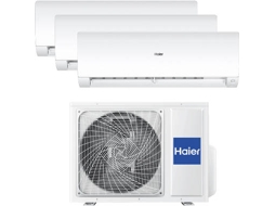 Ar Condicionado Multi Split HAIER Flexis (18 + 24 + 24 m2 - 9,000 + 12,000 + 12,000 BTU - Branco)