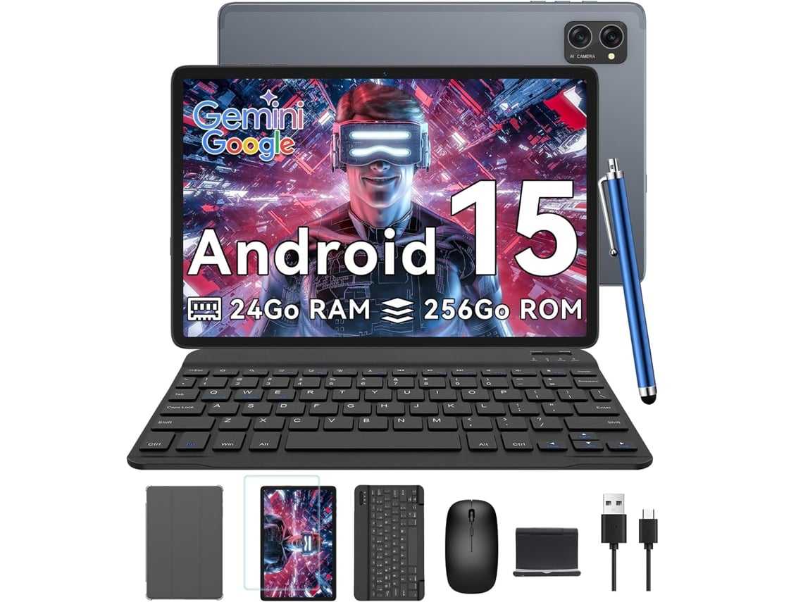 Tablet Tabwee T20 10.1'' Ram 24gb Rom 256gb Sd 2tb, 5000 Mah