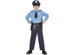 Fato de Menino DISFRAZZES Polícia Com Gravata (Tam: 7 a 9 anos)