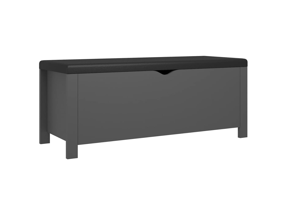 Caixa Organizadora com Almofada, Cinza, 105x40x45 Cm MAISON EXCLUSIVE