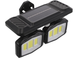 Luminária De Parede Solar Externa Com Sensor De Movimento E 108 Leds, Estrutura