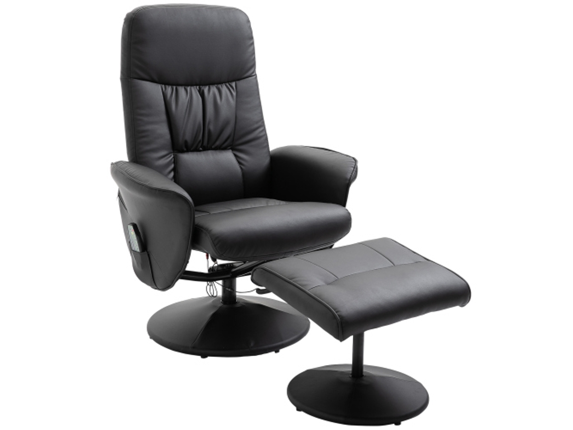 Poltrona Reclinável ZIWEI STORE com Função de Massagem, Apoio para os Pés e Espaço de Arrumação (76x81x105 cm)