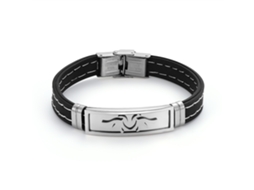 Pulseira De Fecho Com Charme Moda Acessório Unissex