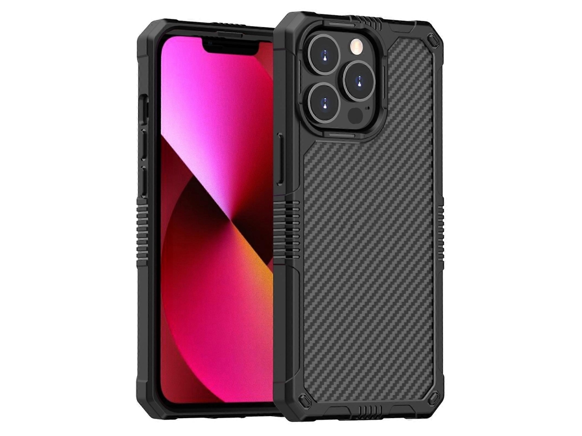 Lurelia Capa Iphone 13 Pro Fibra De Carbono Antichoque