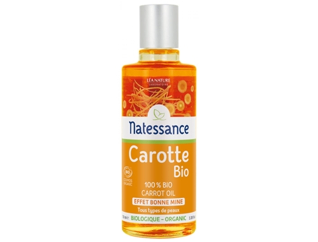 Óleo de cenoura orgânico 100 ml NATESSANCE