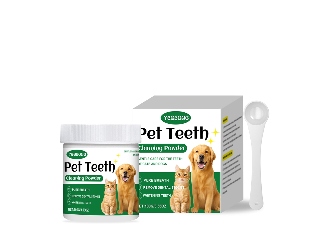 Pó de Limpeza Dental Worten para Pets