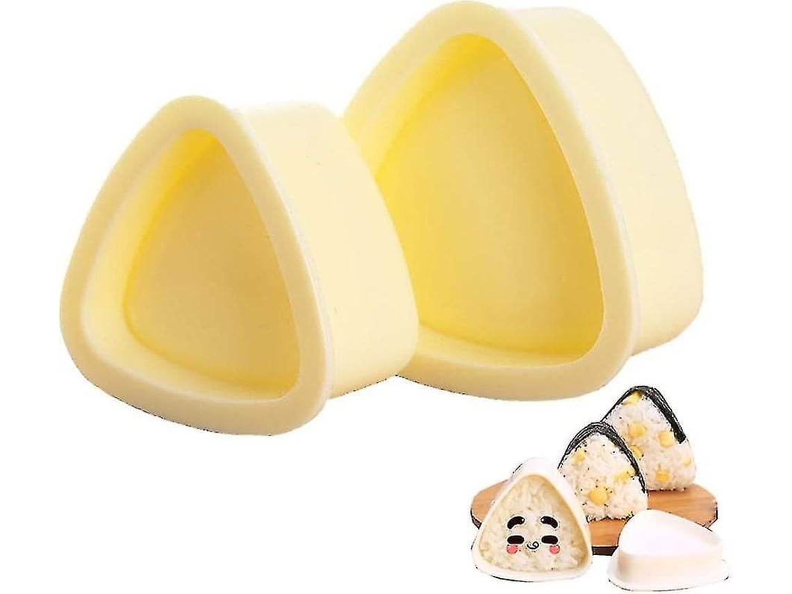 Molde Triangular Para Sushi E Onigiri - 2 Peças, Para Bolinhos De Arroz
