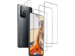 Capa Protetor Câmera Antiderrapante Para Xiaomi Xiaomi 11t 5g/11t Pro 5g Hongwe. Vidro Temperado