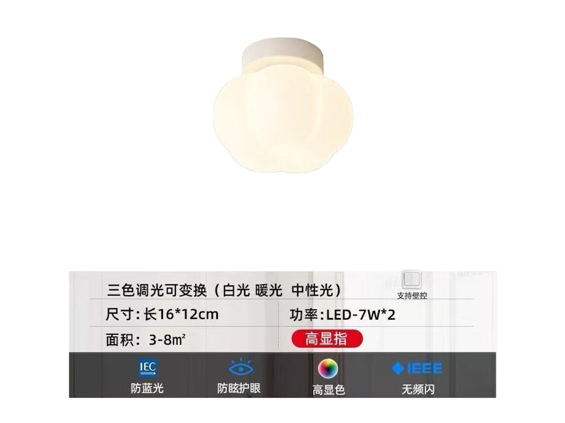 Laxiscreed Luminária De Teto Estilo Escandinavo Com Tema De Lua, Estrelas E Nuvens, 16cm, Iluminação Led Tricolor.